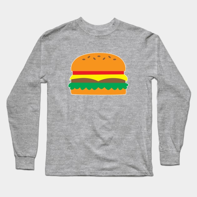 Hamburger Long Sleeve T-Shirt by tjasarome